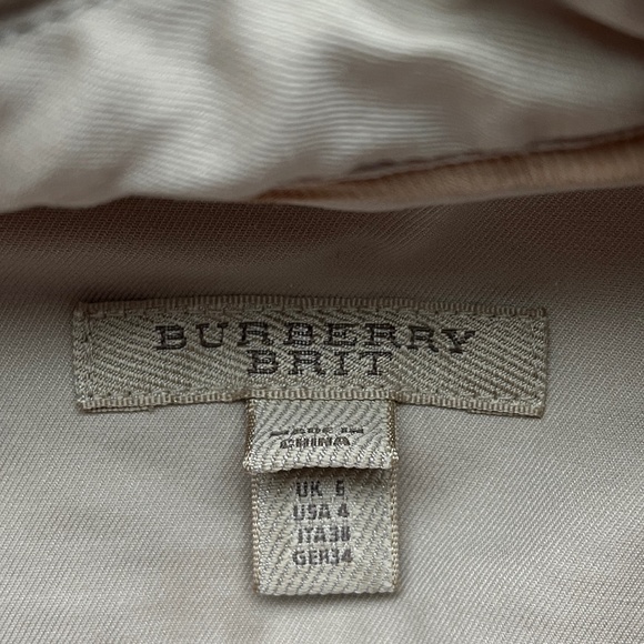 Burberry Brit Livia Khaki Safari Dress - Picture 8 of 13